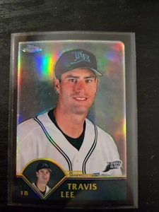 2003 Topps Chrome Black Refractor #D /199 Travis Lee #366 Diamondbacks - Picture 1 of 2