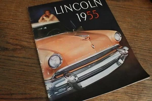 1955 Lincoln huge color sales portfolio, 11X14, 20 pages, nice piece - Picture 1 of 2