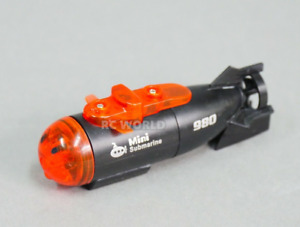 Fernbedienung RC Micro U-BOOT MINI RC SUB RC Spielzeug + zusätzliche Batterien SCHWARZ