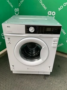 AEG Integrated Washing Machine 8kg 1400 rpm White B Rated LFX6G8434BI #LF101210 - Picture 1 of 6