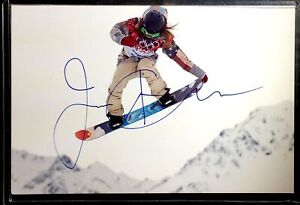 Jamie Anderson Signed 4x6 Photo Olympic Snowboarder Autograph Auto