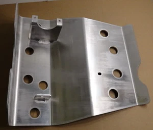 NEW GENUINE ATV YAMAHA KODIAK 450 REAR ALUMINUM SKID PLATE ATV-5ND34-20-00 - Picture 1 of 9
