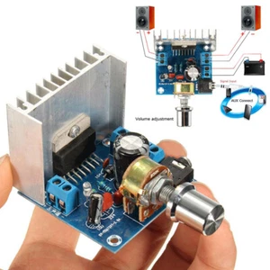 Everpert TDA7297 AC/DC12V 15W+15W 2 Canales Amplificador Audio Digital Platina Kit - Imagen 1 de 5