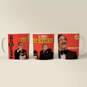 Tazza Fantozzi Filini Calboni - Ci Porti Tre Scotches - Fantozzi - Imagen 1 de 2