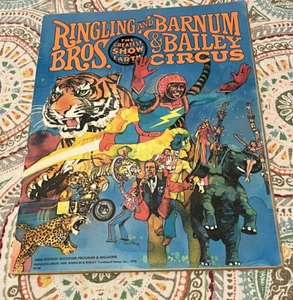 1978 Ringling Brothers and Barnum & Bailey Circus Program Magazine  Vintage Rare - Picture 1 of 9