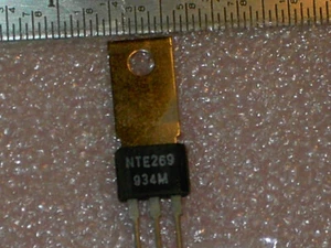 Transistor NTE 269 PNP Pwr Transistor Darlington, TO202, 50V, 2A, 10W - Imagen 1 de 1