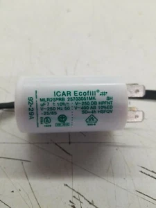 7 UF CAPACITOR MODEL# MLR25PRB - 25703051MK made by ICAR - Picture 1 of 9