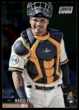 2021 Topps Stadium Club Chrome Mario Feliciano #365 Rookie Card (RC)