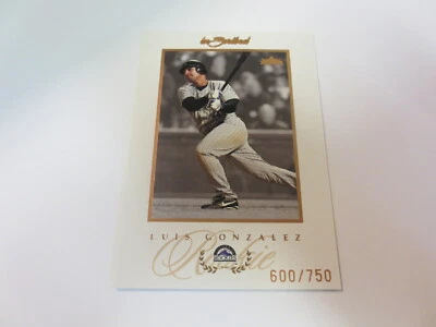 2004 Fleer Inscribed Luis Gonzalez Card #87 - Image 1 of 2
