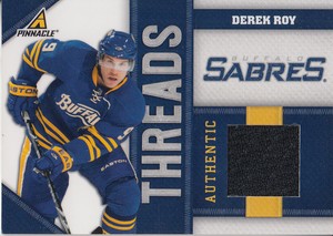2010-11 (SABRES) Pinnacle Threads #DR Derek Roy Jsy /499