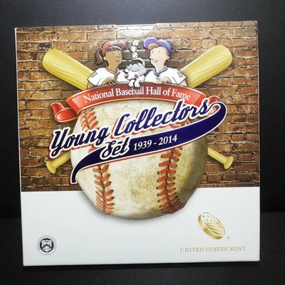 2014 U.S Mint National Baseball Hall of Fame Half Dollar Clad Young Collector's - Image 1 of 4