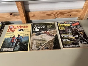 3 Vintage Outdoor Life Magazines- Jan 1977,March 1973 & May 1971~ Great Ads - Picture 1 of 4