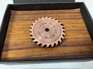 Tyson Lamb Crafted Butter Cutter Copper Golf Ball Marker Masters 2025 - Picture 1 of 4