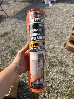 FROST KING EZ Roll Kit de aislamiento de puerta/ventana grande para ventana/patio "NUEVO 126”x62” sellado Foto 1 de 4
