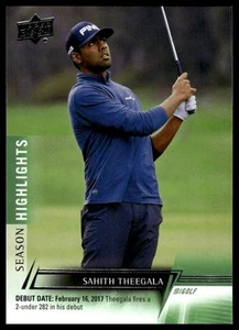 2024 Upper Deck #67 Sahith Theegala - Bild 1 von 2