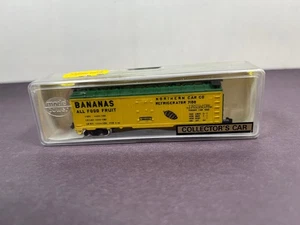 Model Power N Scale Train 3718 Refrigerator Car BANANAS Northern 7100 - Picture 1 of 6