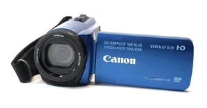 Canon Vixia HF W10 Full HD 8 GB Camcorder - Free Shipping - Picture 1 of 7