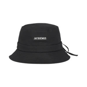 Jacquemus Le Bob Gadjo Fischerhut mit Schleife schwarz 213AC001-5001-990/223AC001-5001-990 - Bild 1 von 3