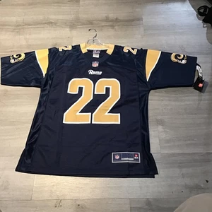 Neu Marcus Peters Los Angeles Rams NFL Proline blau Trikot Größe Medium  - Bild 1 von 4