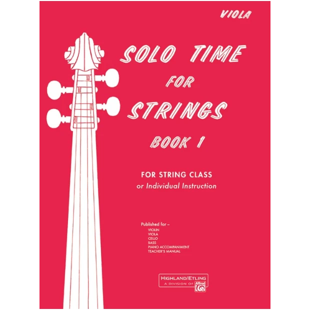 Solo Time for Strings, Viola Book 1 - Image 1 of 1