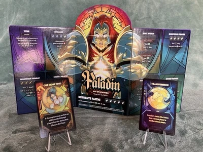 Dice Throne - Paladin Alt Art board + Promo Cards - Transference - One More Time - Image 1 of 4