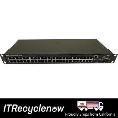 48-Port Gigabit RJ-45 Dell PowerConnect 5548 Managed Switch Layer 3 | 2x SFP - Image 1 of 4