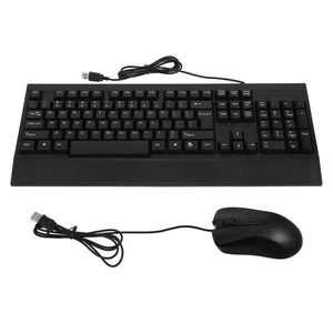 Mechanical Usb Keyboard Wired Gamer Keyboard Business Keyboard Set - Afbeelding 1 van 12