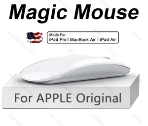 tipo Apple Magic Mouse - Superficie Multi‑Touch Nero-bianco - Foto 1 di 6