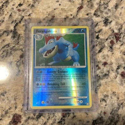 2007 Pokémon TCG Feraligatr 8/123 Mysterious Treasures Reverse Holo - Image 1 of 3