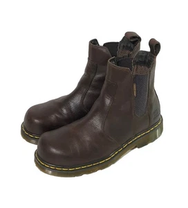 Botas Chelsea Dr. Martens Fusion ST de cuero marrón con puntera de acero para hombre 10 - Imagen 1 de 13
