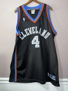 AUTHENTIC CHRIS MIHM  CLEVELAND CAVS CAVALIERS REEBOK JERSEY sz 48 - Picture 1 of 7