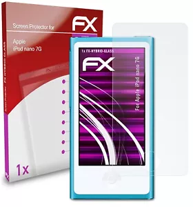 atFoliX Glass Protector for Apple iPod nano 7G 9H Hybrid-Glass - Picture 1 of 5