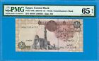 Egypt-1 Pound-2005-Sign 22 El-Okda-S/N 1498263-P.50H *Pmg 65 Epq Gem Unc*Top Pop