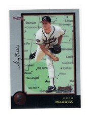 1998 Bowman Chrome International #16 Greg Maddux