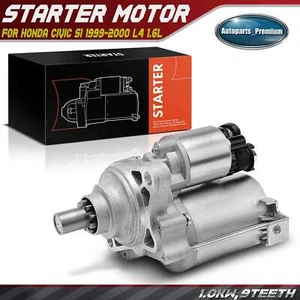 Starter Motor for Honda Civic Si 1999-2000 L4 1.6L 1.0KW 12V CW 9T DOHC  - Picture 1 of 8