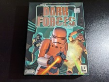 Star Wars Dark Forces Big Box Lucas Arts IBM CD-ROM RARE VINTAGE 
