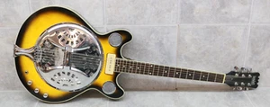 NICE! Eastwood Guitars Folk Sunburst Electric / Acoustic Resonator Guitar - Picture 1 of 9