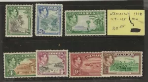 JAMAICA Classics...Sc #119-125...Mint H...1938...SCV 20,55 $...(wwb2) - Bild 1 von 1