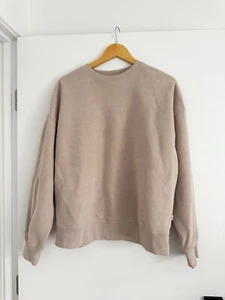 Beige crew neck jumper L - Picture 1 of 2