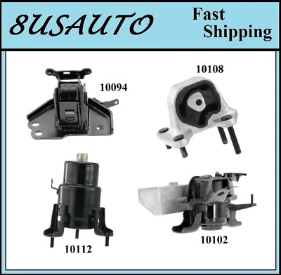 4 PIEZAS MONTAJE MOTOR Y TRANS APTO PARA LEXUS RX350, RX350L 3,5 L GAS Foto 1 de 4