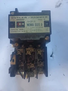 Schneidhammer A10BN0 NEMA Größe 0 Motorstarter (120 V Spule, Kneipe. A10B-1) 6-22-2 - Bild 1 von 3
