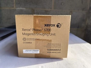 Genuine XEROX Phaser 6700 Magenta  Imaging Unit 108R00972 New / - Picture 1 of 3