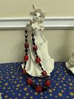 Chunky Red And Black Bead Necklace - Handmade