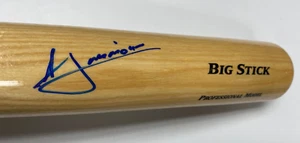 ANDRELTON SIMMONS BRAVES CUBS SIGNED AUTOGRAPHED RAWLINGS BLONDE BAT BECKETT - Picture 1 of 6