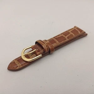 Genuine CUIR VERITABLE Bamboo Leather Watch Strap 18mm Vintage NOS - Picture 1 of 4