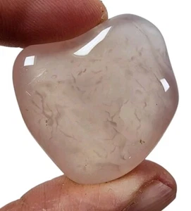 Piedra pulida cristal calcedonia rosa 14,4 gramos - Imagen 1 de 2