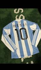 Player Issue Messi Argentina 2010 WC Size M adidas Long Sleeve Jersey with Tag