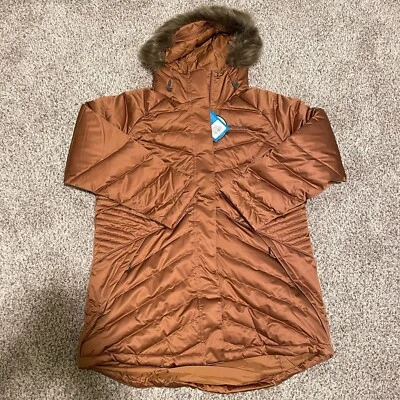 Chaqueta Columbia para mujer Lay D Down IIl Mid aislada Omni Heat 2X ribete de piel sintética Foto 1 de 4
