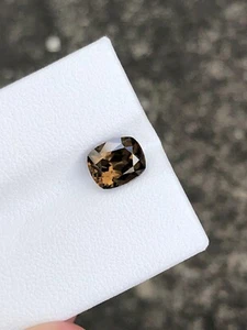 2.40 Ct Well Cut Luster Fine Color Brown Green Natural Zircon Sri Lanka Gemstone - Picture 1 of 6
