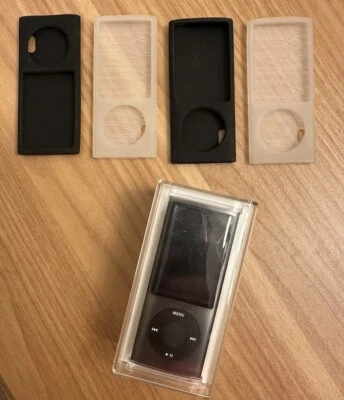 *NEW* Sealed Black Apple iPod nano 4th Generation 8GB MC034LL/A  Model: A1320 - Image 1 of 3